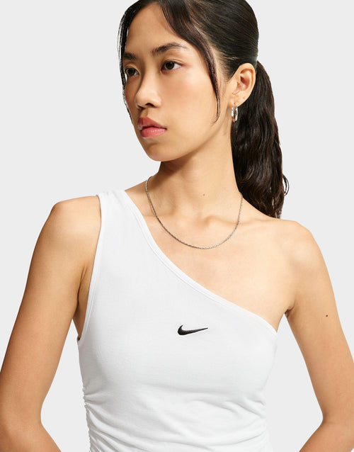 เสื้อกล้ามผู้หญิง Sportswear Tight One-Shoulder