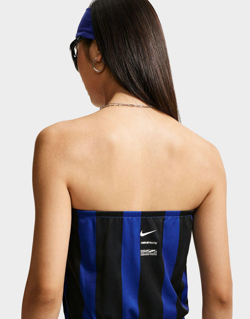 เสื้อเกาะอกผู้หญิง Sportswear Slim Striped Jersey Tube