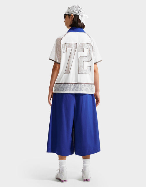 เสื้อโปโลแขนสั้นผู้หญิง Sportswear Lace Jersey