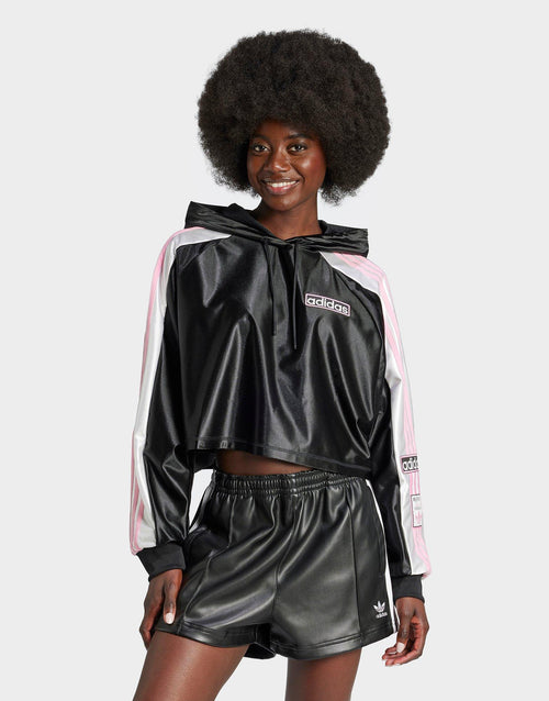 เสื้อแจ็คเก็ตผู้หญิง Adibreak Cropped Hoodie