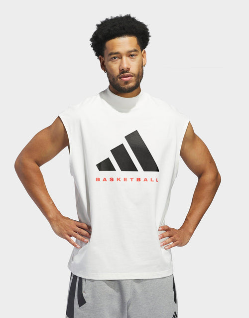 เสื้อยืดแขนกุดผู้ชาย Basketball