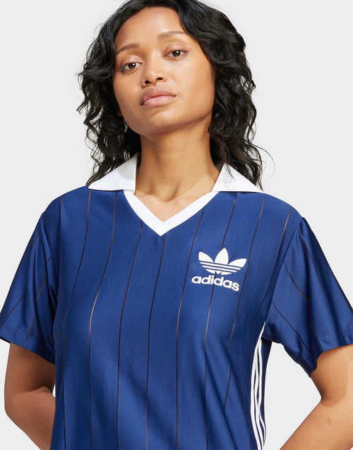 ชุดเดรสผู้หญิง Adicolor 3-Stripes Pinstripe