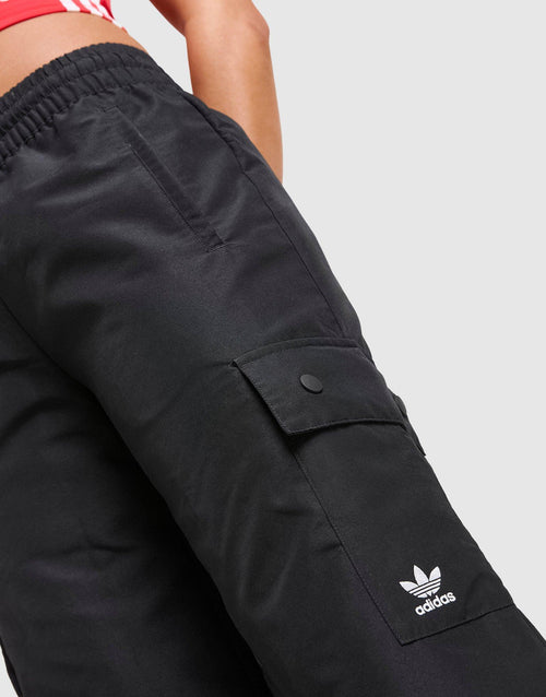กางเกงขายาวผู้หญิง Essentials Woven Cargo Joggers