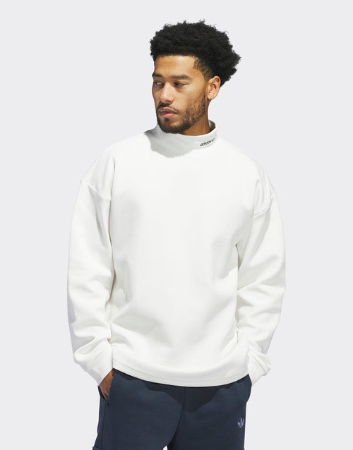 เสื้อแขนยาวผู้ชาย Basketball Mock Neck