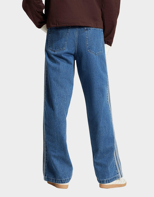 กางเกงขายาวผู้ชาย Adicolor Denim Firebird