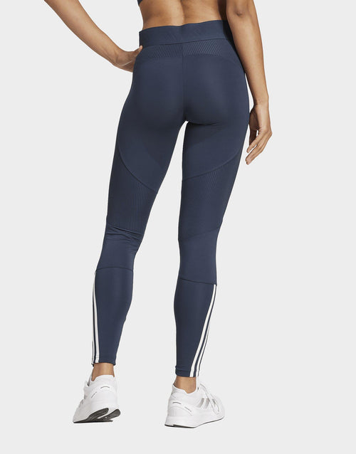 กางเกงเลกกิ้งผู้หญิง Hyperglam Full-Length Ribbed