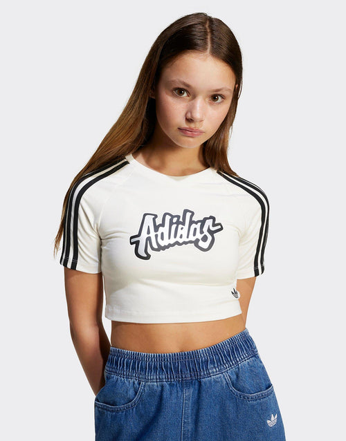 เสื้อยืดเด็กโต Cropped