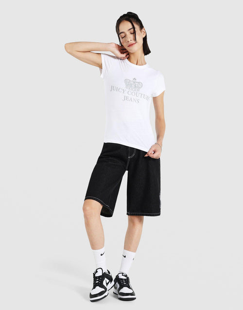 เสื้อยืดผู้หญิง Jeans Hilton