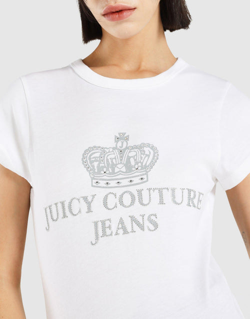 เสื้อยืดผู้หญิง Jeans Hilton