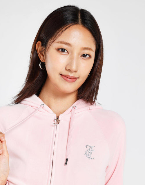 เสื้อฮู้ดดี้ผู้หญิง Bow Madi Fleece