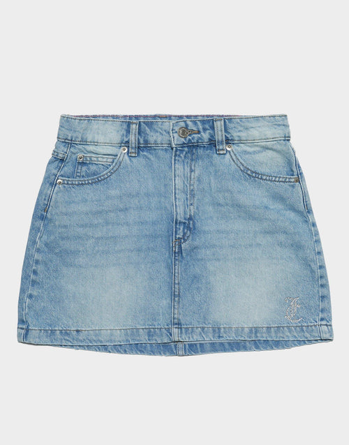 กระโปรงสั้นผู้หญิง Mini Denim