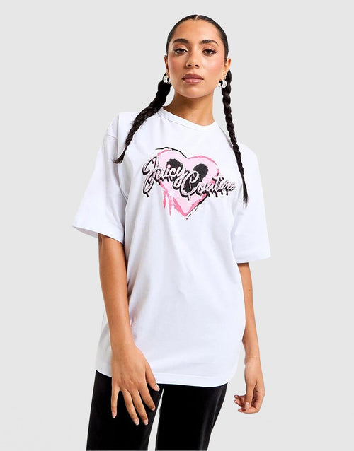 เสื้อยืดผู้หญิง Boyfriend Heart