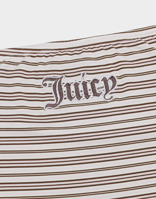 เสื้อเกาะอกผู้หญิง Stripe Bandeau
