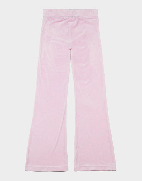 กางเกงขายาวผู้หญิง Classic Velour Low Rise