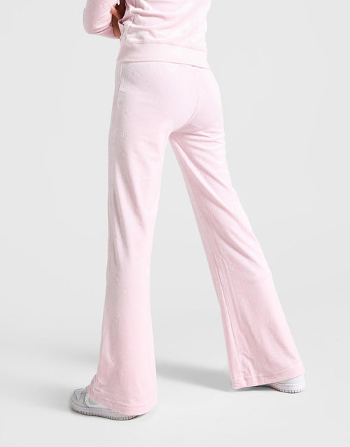 กางเกงขายาวผู้หญิง Classic Velour Low Rise