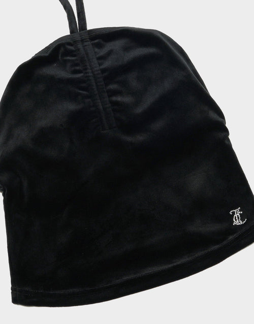 เสื้อเกาะอกผู้หญิง Halter Ruche