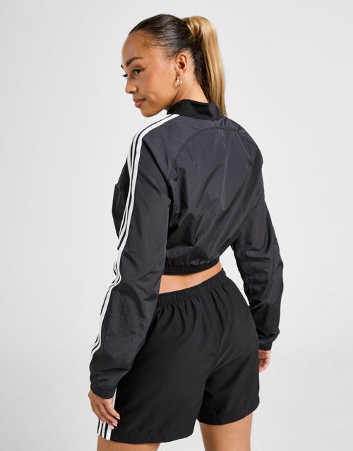 เสื้อแขนยาวผู้หญิง Adicolor Teamgeist Cropped