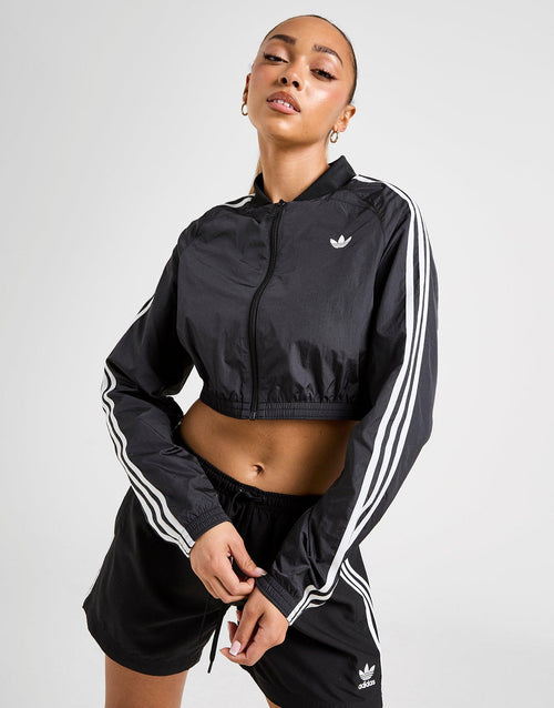 เสื้อแขนยาวผู้หญิง Adicolor Teamgeist Cropped