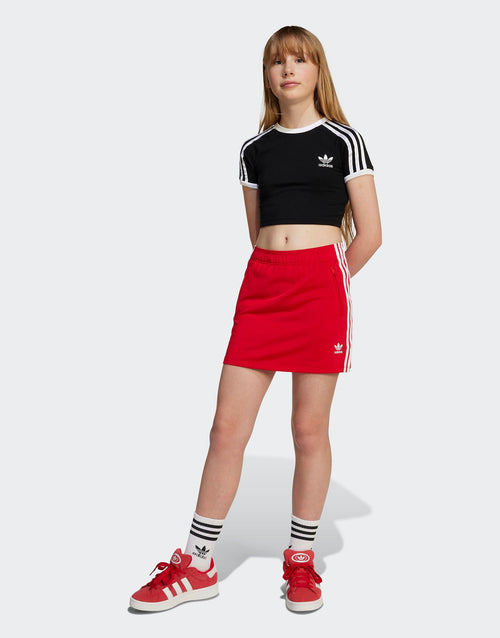 เสื้อยืดเด็กโต 3-Stripes Crop