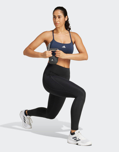 สปอร์ตบราผู้หญิง Hyperglam Rib Bralette