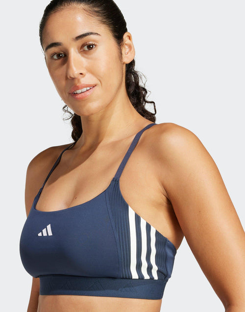 สปอร์ตบราผู้หญิง Hyperglam Rib Bralette