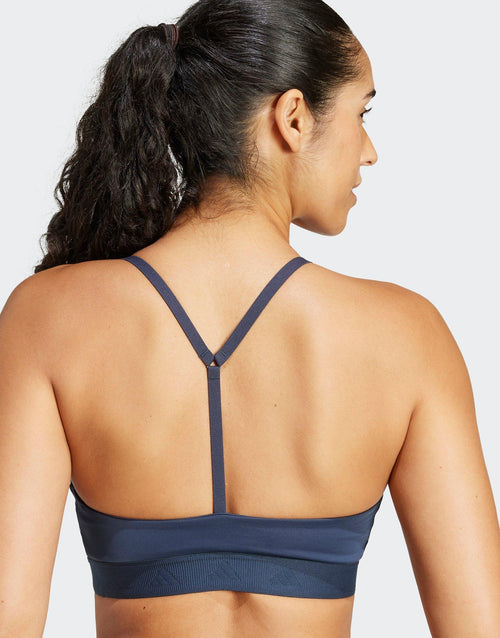 สปอร์ตบราผู้หญิง Hyperglam Rib Bralette