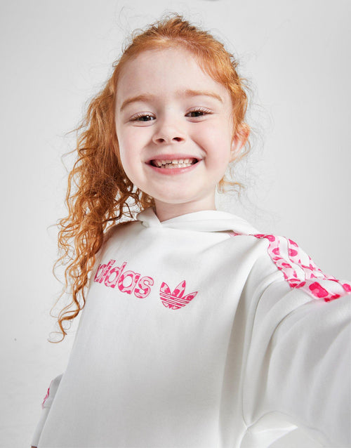 ชุดเซ็ตเด็กเล็ก Leopard Hoodie Leggings