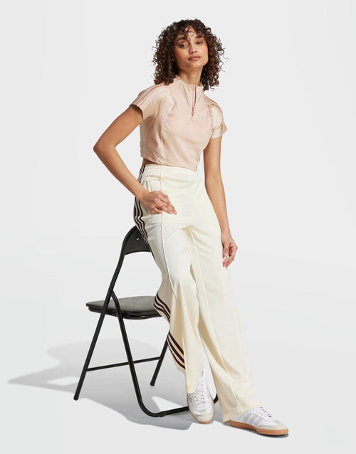 เสื้อแขนสั้นผู้หญิง Zip-Up Crop