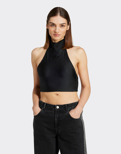 เสื้อ Tie-Neck Crop