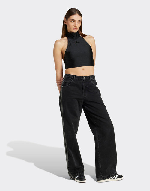 เสื้อ Tie-Neck Crop