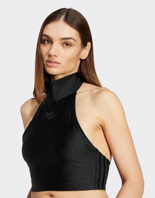 เสื้อ Tie-Neck Crop