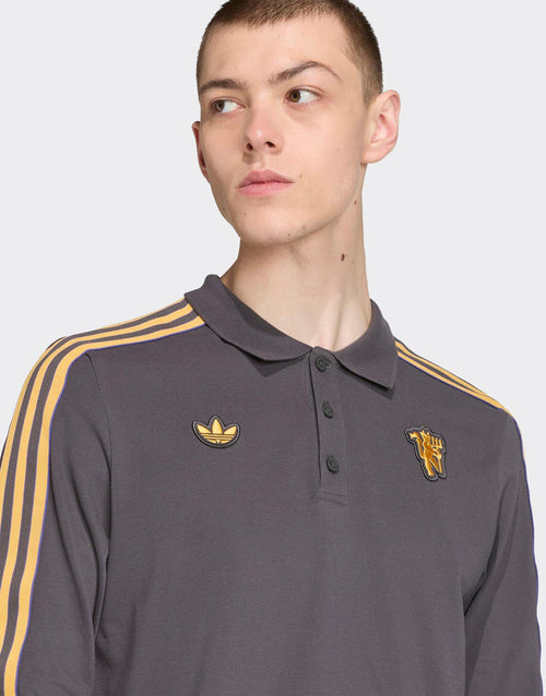 เสื้อแขนยาวผู้ชาย MUFC Terrace Icons Polo