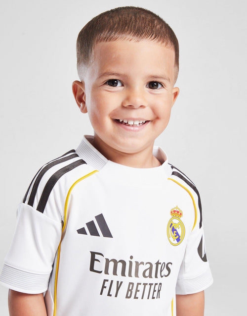 เสื้อฟุตบอลชุดเหย้าเด็กเล็ก Real Madrid 25/26