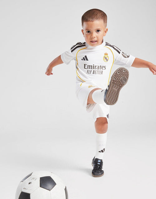เสื้อฟุตบอลชุดเหย้าเด็กเล็ก Real Madrid 25/26
