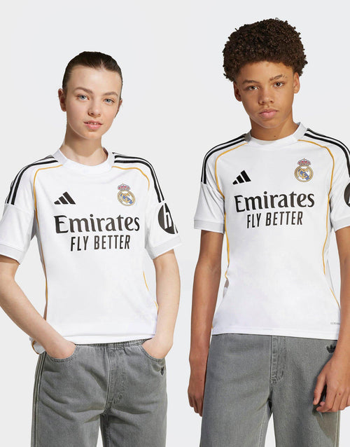 เสื้อฟุตบอลชุดเหย้าเด็กโต Real Madrid 25/26