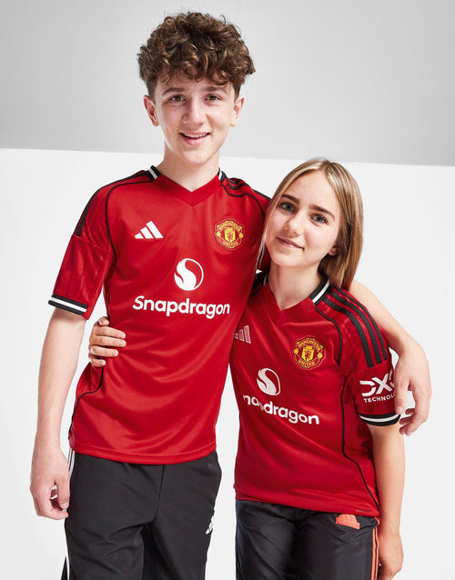 ชุดแข่งชุดเหย้าเด็กโต Manchester United 25/26