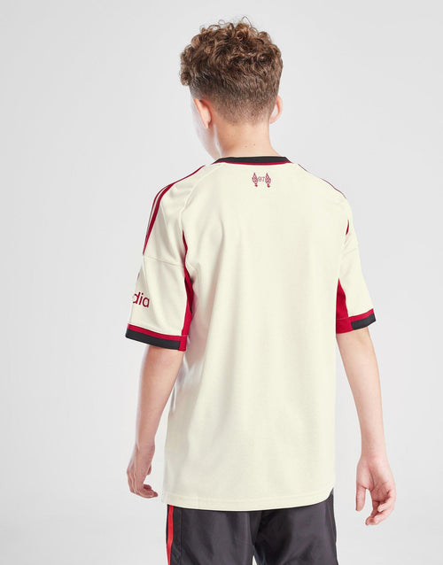 เสื้อฟุตบอลชุดเยือนเด็กโต Liverpool 25/26