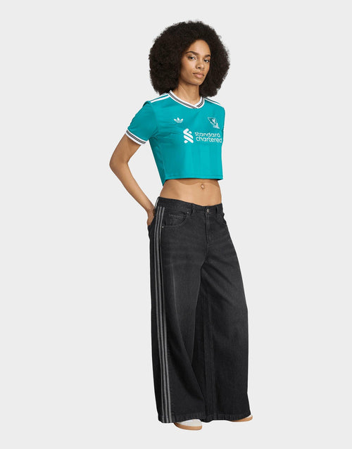 เสื้อฟุตบอลผู้หญิง Liverpool FC 25/26 Third Cropped
