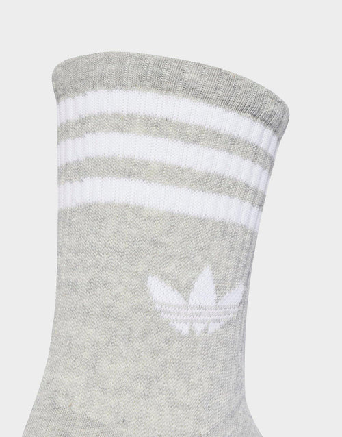 ถุงเท้า 3-Stripes Crew (แพค 3)
