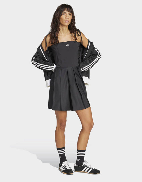 ชุดเดรสผู้หญิง Ribbon Pleated Mini