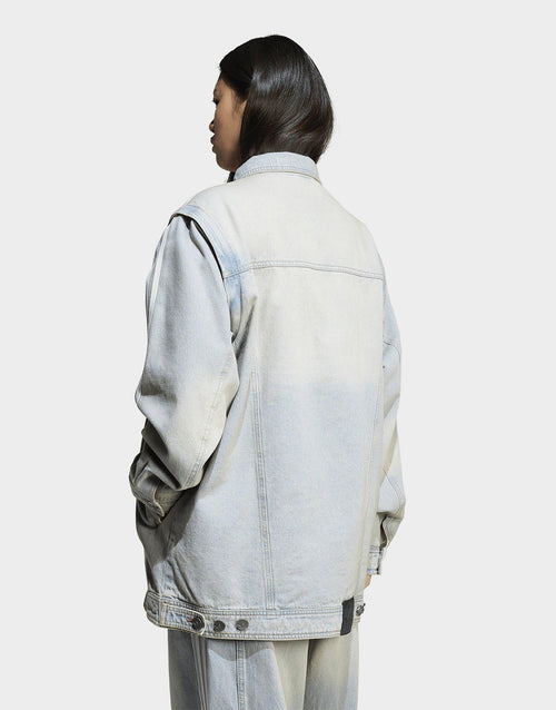 แจ็คเกตผู้หญิง Adilenium Season 3 2-in-1 Denim