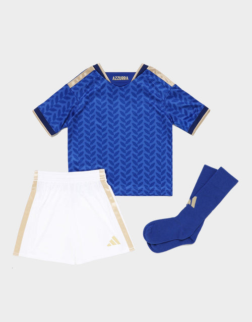เสื้อและกางเกงฟุตบอลชุดเหย้าเด็กเล็ก Italy 2026/27
