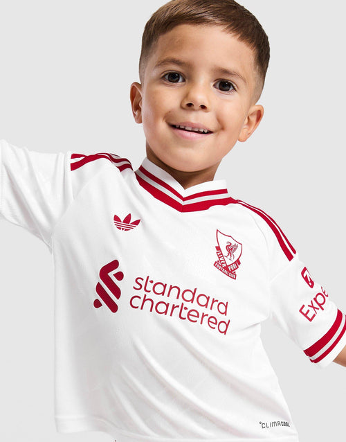 ชุดฟุตบอลชุดเยือนเด็กเล็ก Liverpool FC 26/27