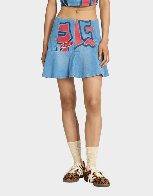 กระโปรงผู้หญิง GFX Denim