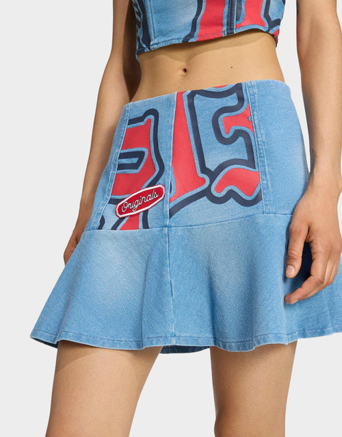 กระโปรงผู้หญิง GFX Denim