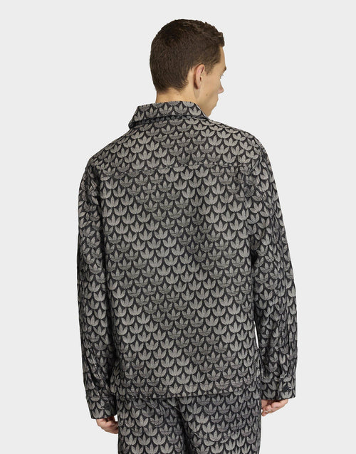 เสื้อแขนยาวผู้ชาย Denim Monogram