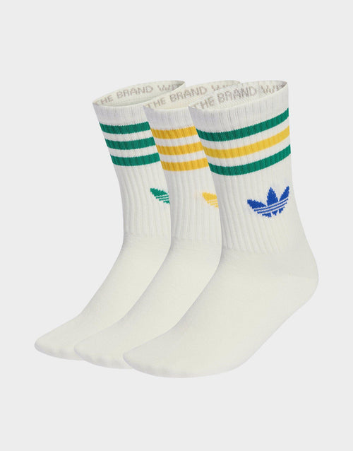 ถุงเท้า 3-Stripes Crew (แพค 3)