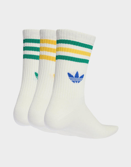 ถุงเท้า 3-Stripes Crew (แพค 3)