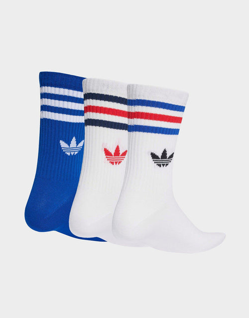 ถุงเท้า 3-Stripes Crew (แพค 3)