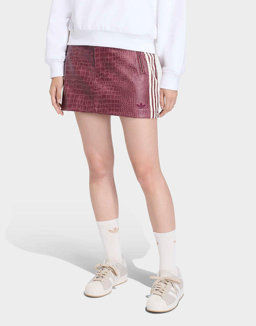 กระโปรงผู้หญิง Pleather Mini